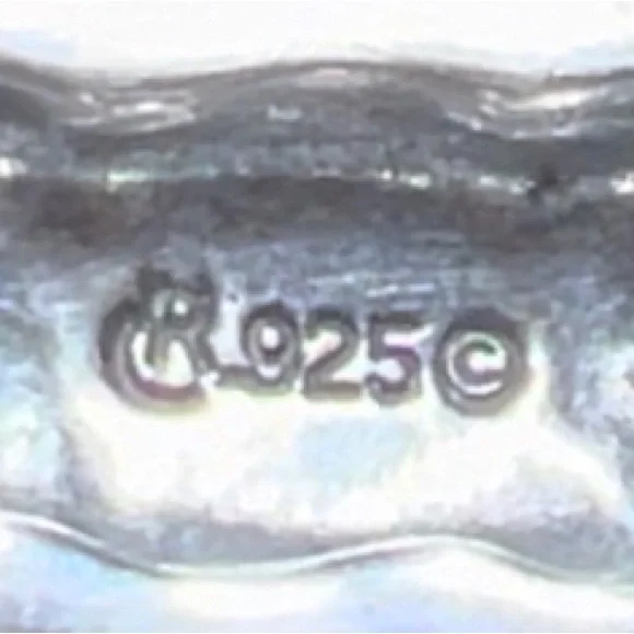 Vintage Designer Signed Sterling Carolyn Pollack Silver Twisted Cuff Bracelet - Picture 8 of 11